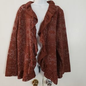 Chicos Sz 4 Lacey Jacket